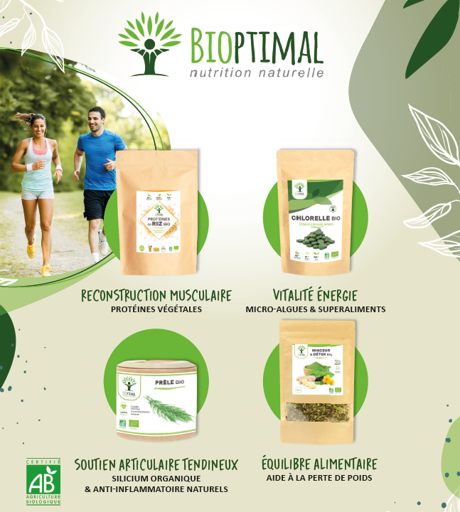 Bioptimal, nutrition naturelles